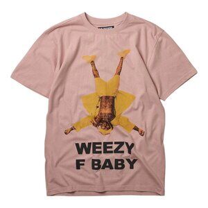 Lil Wayne Weezy F Baby Photo T-Shirt Tee Pink Rap Men's